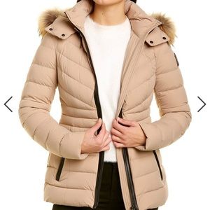 Mackage Patsy down with fur coat size M
